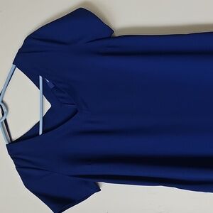 Blue short sleeve Apt 9 dress with pockets